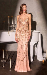 1 of 5 Ladivine CC8271 Rose Gold