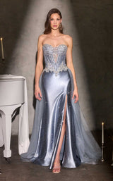 1 of 4 Ladivine CM392 Dusty Blue