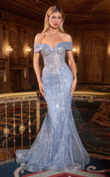 7 of 10 Ladivine KV1130 Smoky Blue