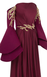 10 of 24 MNM Couture B1103 Cherry