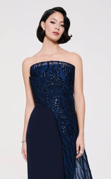 2 of 5 MNM Couture B1116 Navy