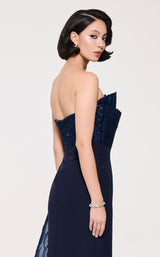 3 of 5 MNM Couture B1116 Navy