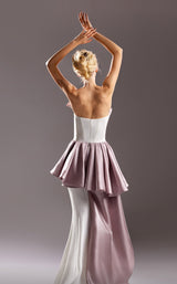 5 of 5 MNM Couture G1517 White/Purple