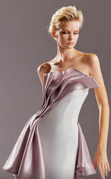 2 of 5 MNM Couture G1517 White/Purple