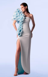 1 of 3 MNM Couture G1706 Blue