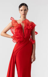 2 of 5 MNM Couture G1917 Red