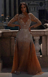 2 of 10 MNM Couture M1127 Dress