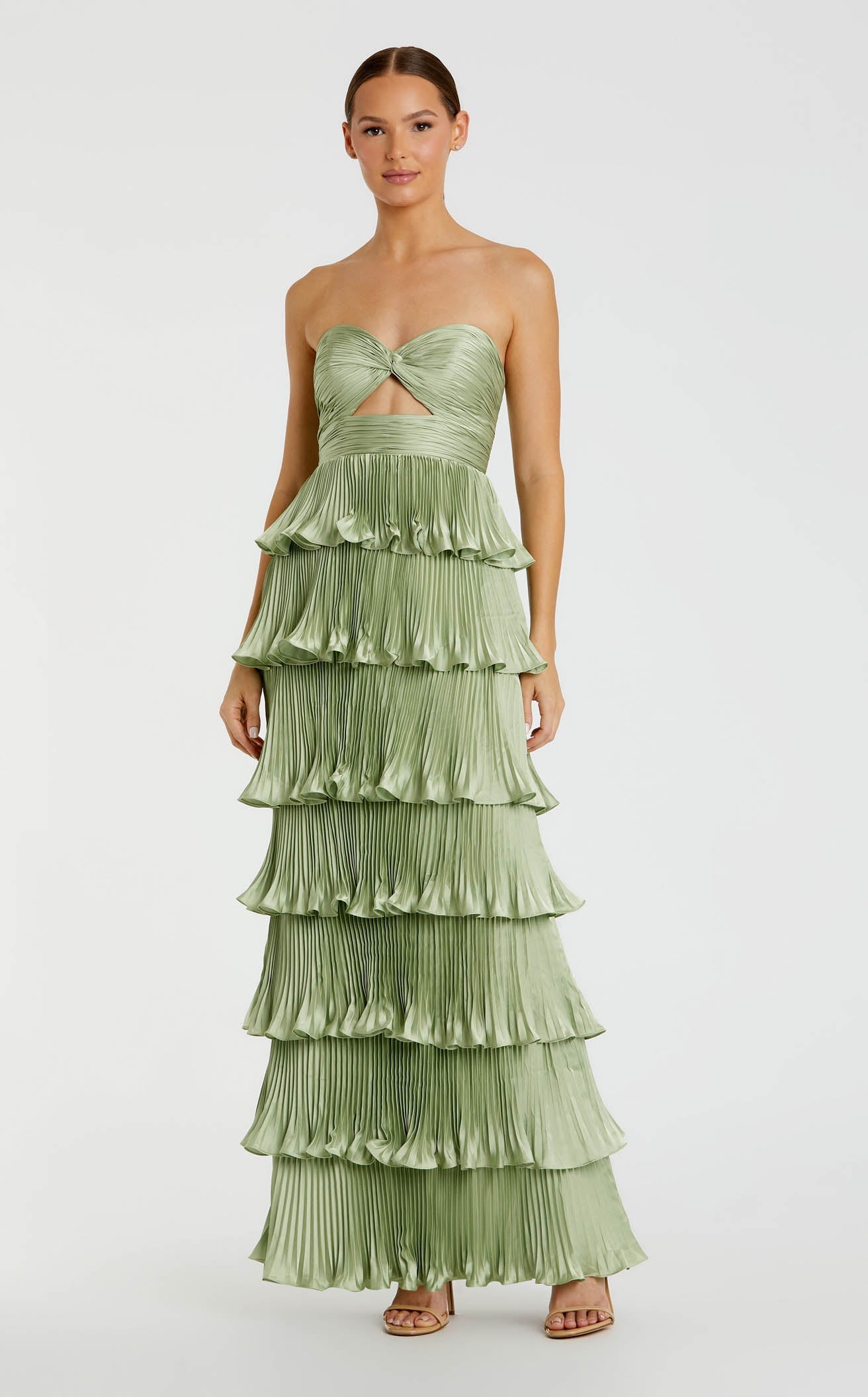 green sweet sixteen dresses Sage Ball Gown Wedding Tulle Ruffle 16 Dress 22219 – Viniodress Cheap Sage Green Quinceanera NPU-JANICA-202145 Color:80212003 Dreamscape Kimono Sleeve Maxi