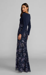 2 of 2 Mac Duggal 69122 Midnight-Multi