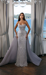 1 of 5 Modessa Couture M20333 Silver