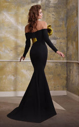 9 of 29 MNM Couture N0566 Black/Green
