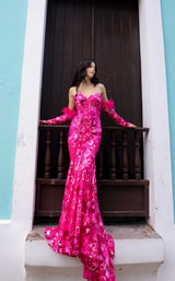 2 of 25 Nox Anabel D1269 Fuchsia