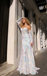 18 of 25 Nox Anabel D1269 White Multi