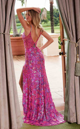 26 of 32 Nox Anabel D1574 Fuchsia/Silver