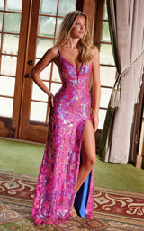 2 of 32 Nox Anabel D1574 Fuchsia/Silver