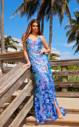 15 of 32 Nox Anabel D1574 Royal/Silver