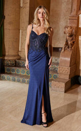 6 of 24 Nox Anabel H1667 Navy Blue