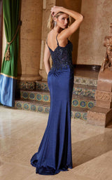 21 of 24 Nox Anabel H1667 Navy Blue