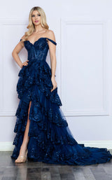 16 of 28 Nox Anabel R1299 Navy Blue