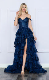 17 of 28 Nox Anabel R1299 Navy Blue