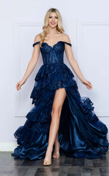 18 of 28 Nox Anabel R1299 Navy Blue