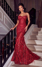 1 of 4 Portia and Scarlett PS23263 Red