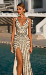 21 of 27 Portia and Scarlett PS25453C Ivory/Gold
