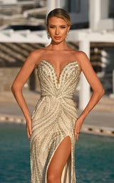 6 of 31 Portia and Scarlett PS26407C Ivory/Gold