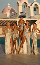 9 of 31 Portia and Scarlett PS26407C Ivory/Gold