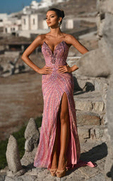 23 of 27 Portia and Scarlett PS26418C Pink Multi