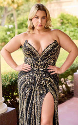 2 of 12 Primavera Couture 14103 Black/Gold