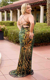 3 of 12 Primavera Couture 14108 Black/Crystal