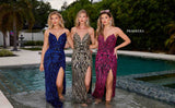 8 of 29 Primavera Couture 4343 Black-Blue&Black-Gold&Black-Fuchsia