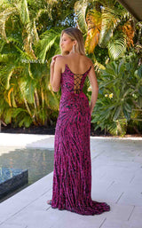 28 of 29 Primavera Couture 4343 Black/Fuchsia