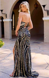 3 of 13 Primavera Couture 4501 Black/Gold
