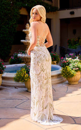 12 of 17 Primavera Couture 4524 Ivory/Gold