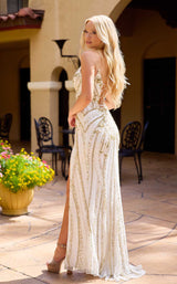 22 of 24 Primavera Couture 4534 Ivory/Gold