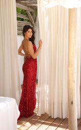 6 of 10 Primavera Couture 4551 Red