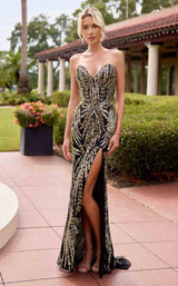 1 of 14 Primavera Couture 4594 Black/Gold