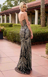 3 of 14 Primavera Couture 4594 Black/Gold
