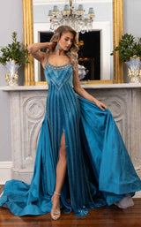 5 of 10 Rachel Allan 50390 Dress