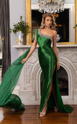 1 of 8 Rachel Allan 50398 Dress