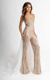 4 of 6 Rachel Allan 50400 Jumpsuit