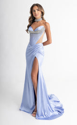 1 of 7 Rachel Allan 70994 Dress
