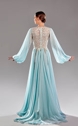 3 of 3 Reverie Couture SS2489 Baby Blue