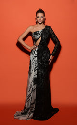 1 of 3 Tarik Ediz 98526 Black/Ivory