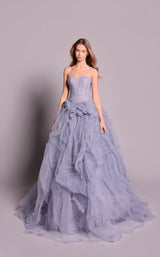1 of 2 Tarik Ediz 99132 Lilac-Blue