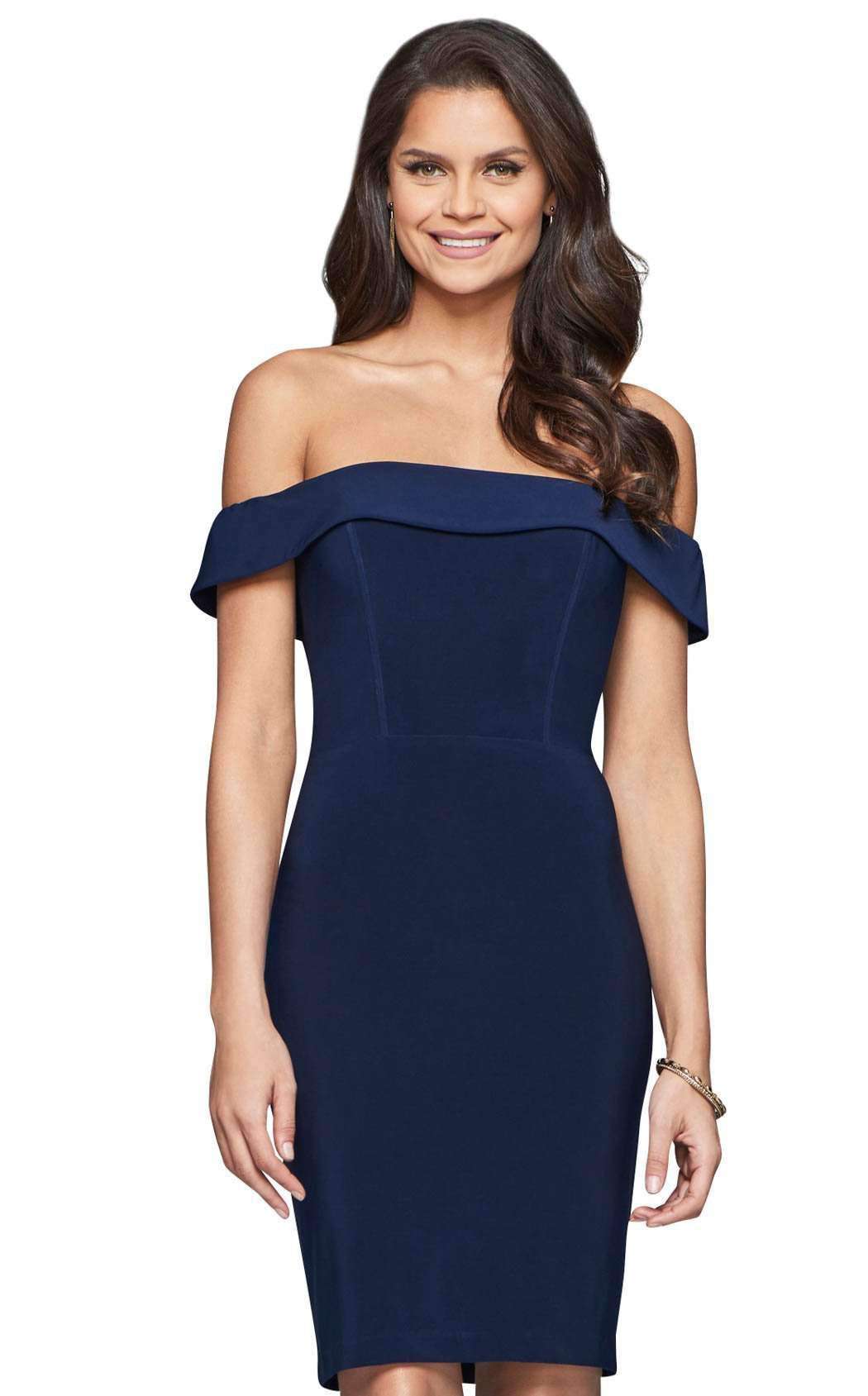 faviana off shoulder dress Faviana S10162 Dress