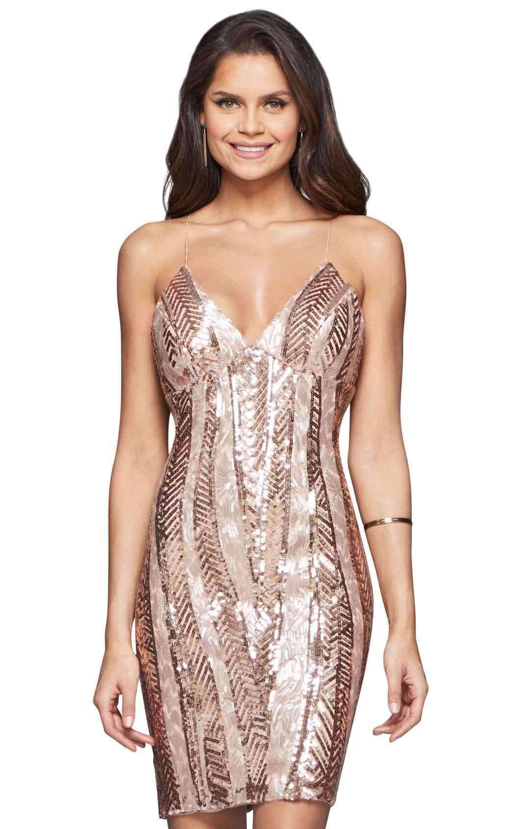 green emerald velvet dress Gold Satin Scoop Neck Dress With Sequin Applique And Lace Up Back main image 0