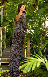 3 of 3 Primavera Couture 12033 Black Multi